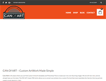 Tablet Screenshot of canofart.com
